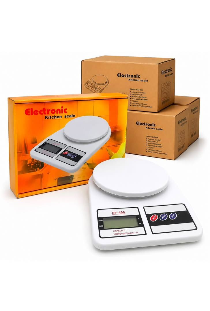ترازو دیجیتال آشپزخانه مدل SF-400 ظرفیت 10 کیلوگرم (اصل)