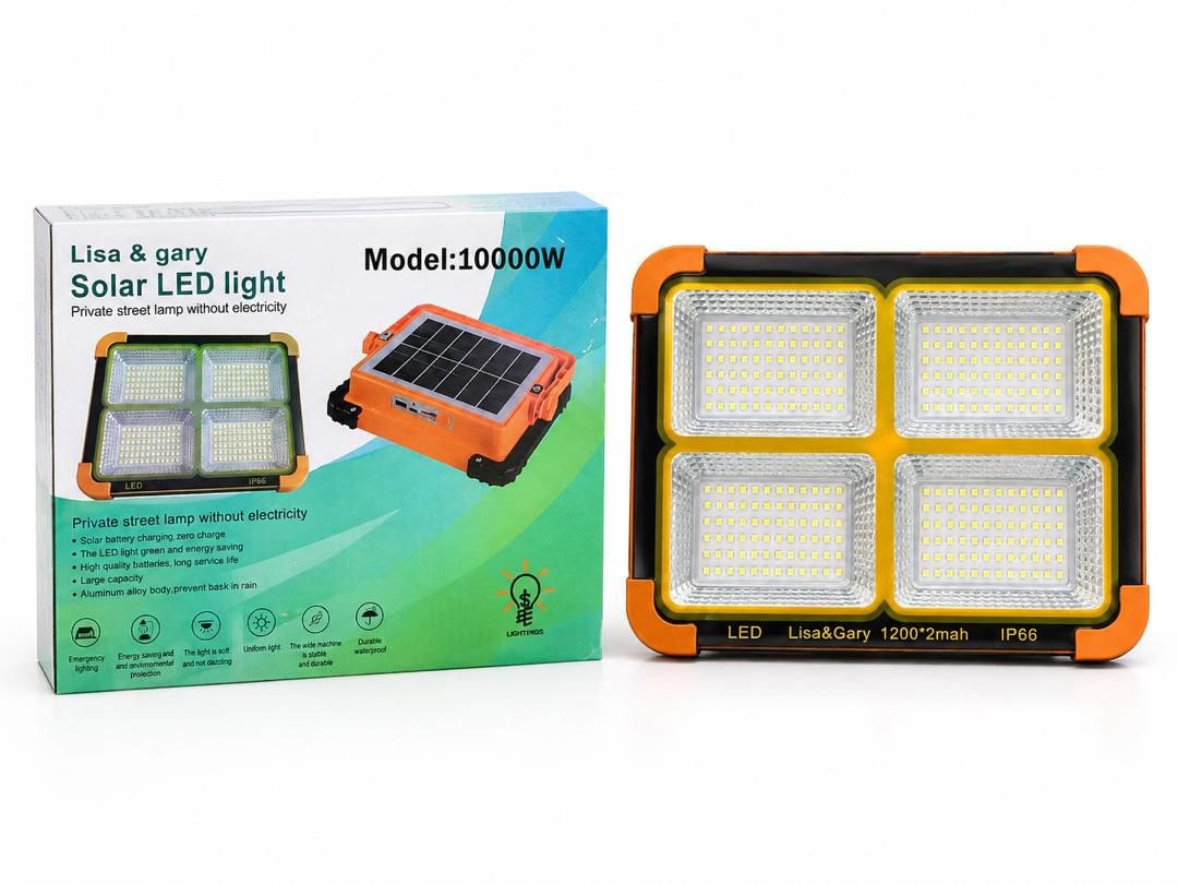 پروژکتور خورشیدی مدل Solar LED Light با درجه حفاظت IP66