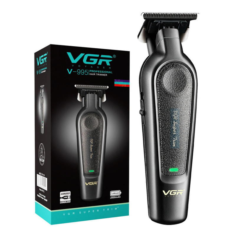 ماشین اصلاح وی جی آر مدل VGR V-995 با تیغه استیل ضد زنگ و برش مستقیم