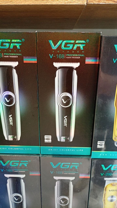 ماشین اصلاح وی جی آر مدل V-168 با تکنولوژی برش مستقیم