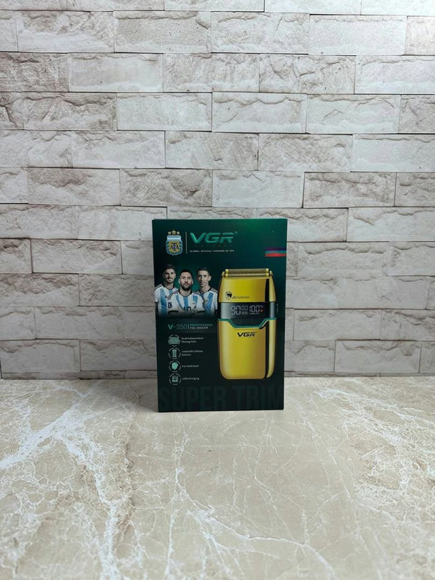 ماشین اصلاح وی جی آر مدل VGR-350 با تکنولوژی برش مستقیم و صفر زن
