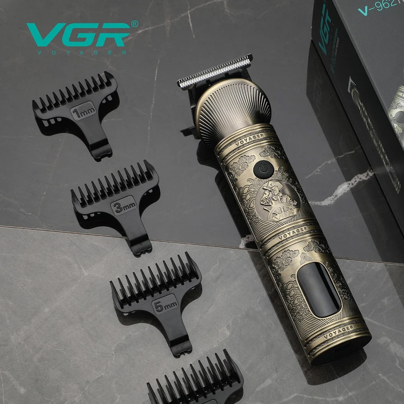 ماشین اصلاح وی جی آر مدل V-106 با تکنولوژی برش مستقیم و استیل ضد زنگ