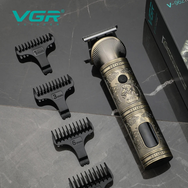 ماشین اصلاح وی جی آر مدل V-106 با تکنولوژی برش مستقیم و استیل ضد زنگ