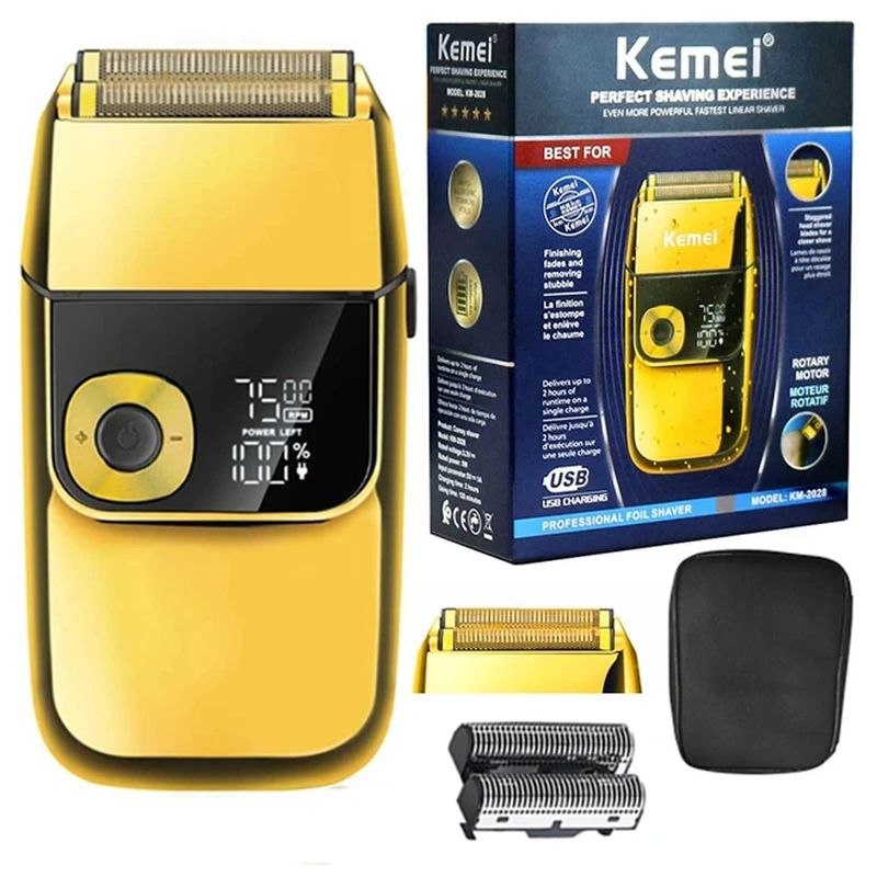 ماشین اصلاح کیمی مدل KM-2028 با تکنولوژی برش مستقیم و ضد آب